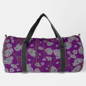 Peculiar Branches Amethist Grote Duffel Bag Plunjezak (Achterkant)