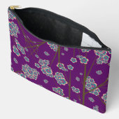 Peculiar Branches Amethist Grote Pouch Etui (Open)