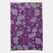 Peculiar Branches Amethist Keukenhanddoek (Verticaal)