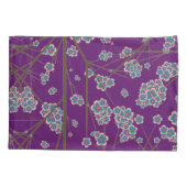 Peculiar Branches Amethist Kussenslopen (2 maten) (Achterkant-Links)