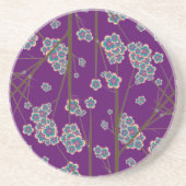 Peculiar Branches Amethist Sandstone Onderzetter (Voorkant)