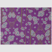 Peculiar Branches Amethist Tissue Paper Tissuepapier (Voorkant)