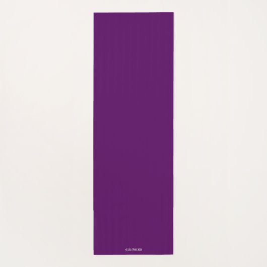 Peculiar Branches Amethist Yoga Mat (Achterkant)