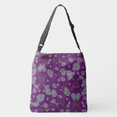 Peculiar Branches Amethyst Crossbody Bag (2 maten) Tas (Achterkant)