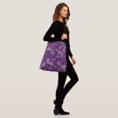 Peculiar Branches Amethyst Crossbody Bag (2 maten) Tas (Op model)