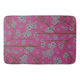 Peculiar Branches Boysenberry Bath Mat