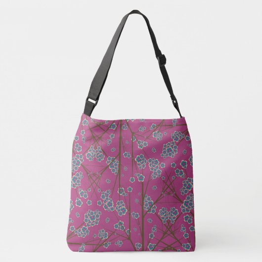 Peculiar Branches Boysenberry Crossbody Bag Crossbody Tas (Achterkant)