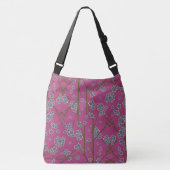 Peculiar Branches Boysenberry Crossbody Bag Tas (Voorkant)