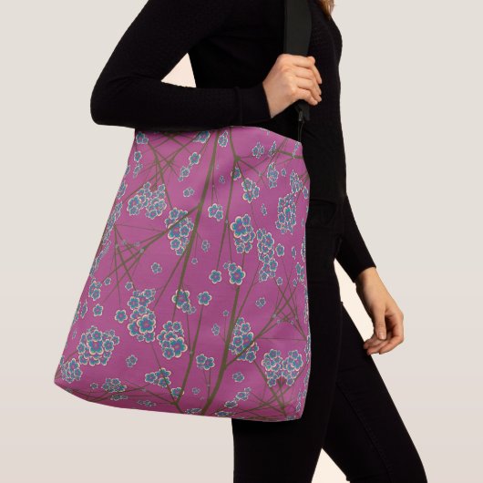 Peculiar Branches Boysenberry Crossbody Bag Tas (Dichtbij)