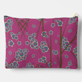 Peculiar Branches Boysenberry Grote Pouch Etui (Achterkant)