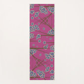 Peculiar Branches Boysenberry Yoga Mat (Voorkant)