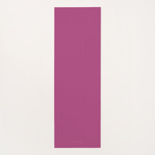 Peculiar Branches Boysenberry Yoga Mat (Achterkant)