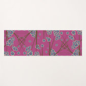Peculiar Branches Boysenberry Yoga Mat (Voorkant (horizontaal))