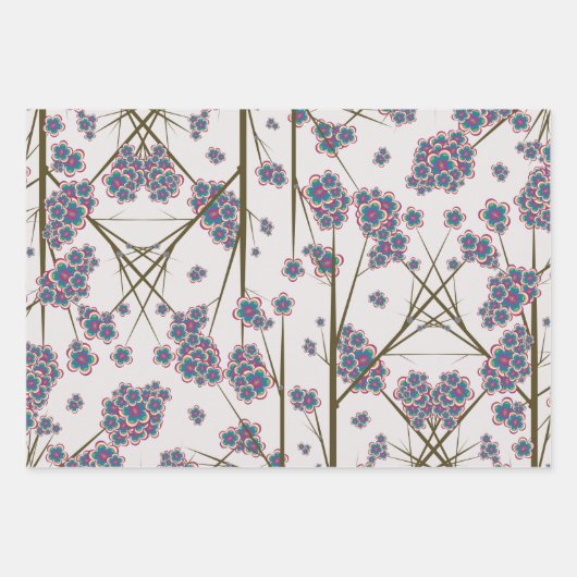 Peculiar Branches die papier verpakken Inpakpapier Vel (Voorkant 3)