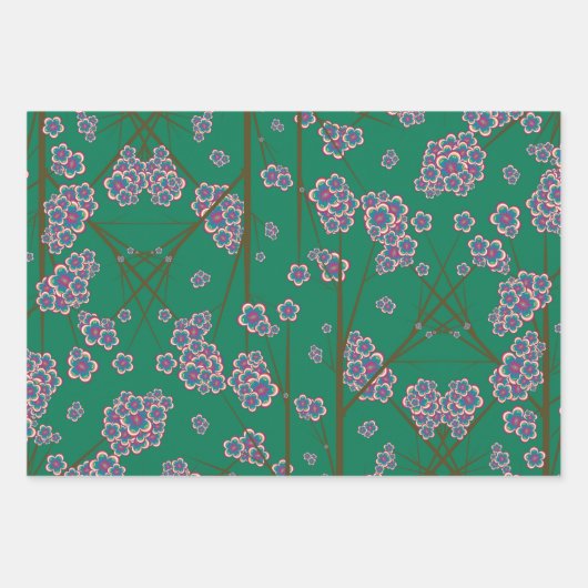 Peculiar Branches die papier verpakken Inpakpapier Vel (Voorkant 2)