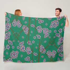 Peculiar Branches Fleece Blanket Deken
