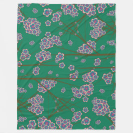 Peculiar Branches Fleece Blanket Deken