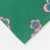 Peculiar Branches Fleece Blanket Deken (Hoek)