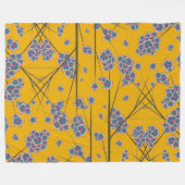 Peculiar Branches Fleece Blanket Deken (Voorkant (Horizontaal))