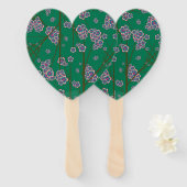 Peculiar Branches Hand Fans Handwaaier (Voorkant en achterkant)
