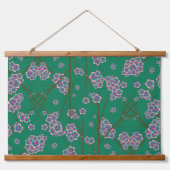 Peculiar Branches Hood Topped Tapestry Hangend Wandkleed (Voorkant)