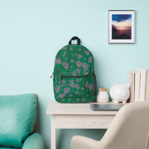 Peculiar Branches Jade All-Over-Print Rugzak