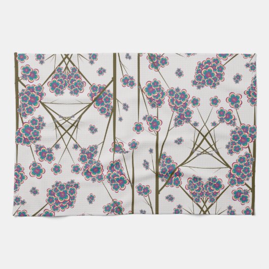 Peculiar Branches Kitchen Towel Theedoek (Horizontaal)