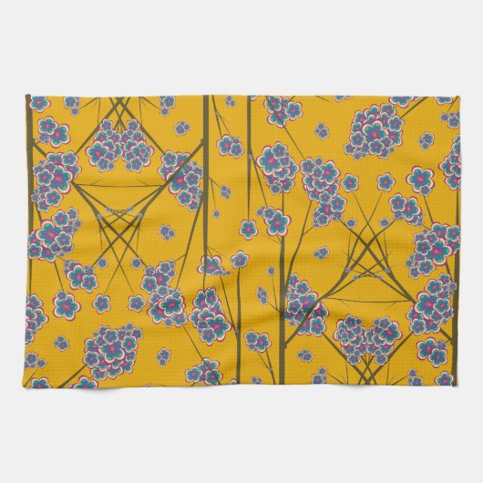 Peculiar Branches Kitchen Towel Theedoek (Horizontaal)