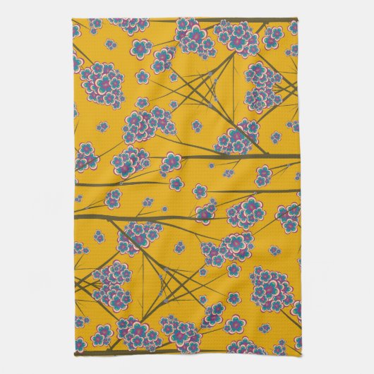 Peculiar Branches Kitchen Towel Theedoek (Verticaal)
