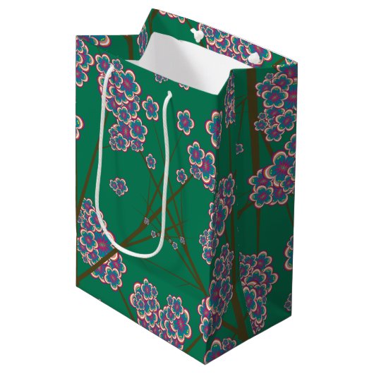 Peculiar Branches Medium Gift Bag Medium Cadeauzakje (Voorkant Gekanteld)