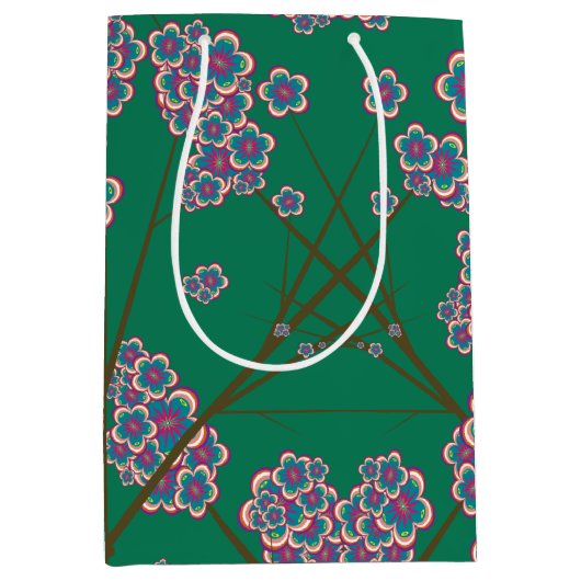 Peculiar Branches Medium Gift Bag Medium Cadeauzakje (Voorkant)