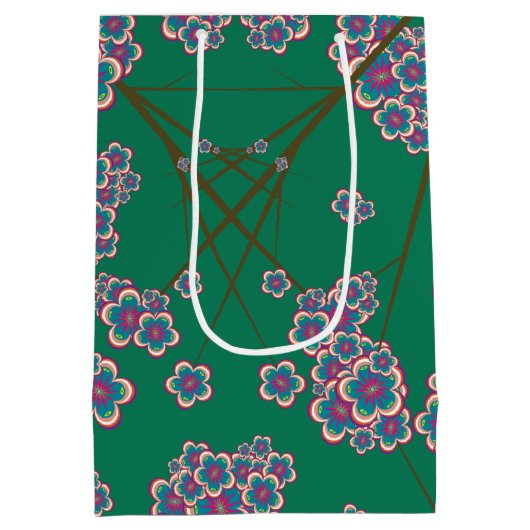 Peculiar Branches Medium Gift Bag Medium Cadeauzakje (Achterkant)