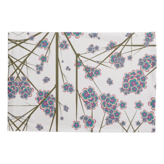 Peculiar Branches Pillowcases (2 grootten) Kussensloop (Achterkant-Links)