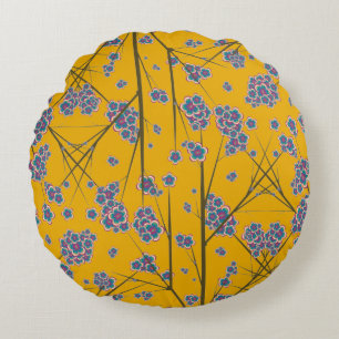 Peculiar Branches Round Pillow Rond Kussen