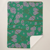 Peculiar Branches Sherpa Blanket Deken (Voorkant)