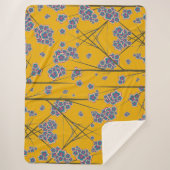 Peculiar Branches Sherpa Blanket Deken (Voorkant)