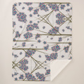 Peculiar Branches Sherpa Blanket Deken (Voorkant)