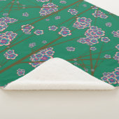 Peculiar Branches Sherpa Blanket Sherpa Deken (3/4)