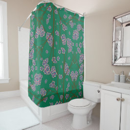 Peculiar Branches Shower Curtain Douchegordijn