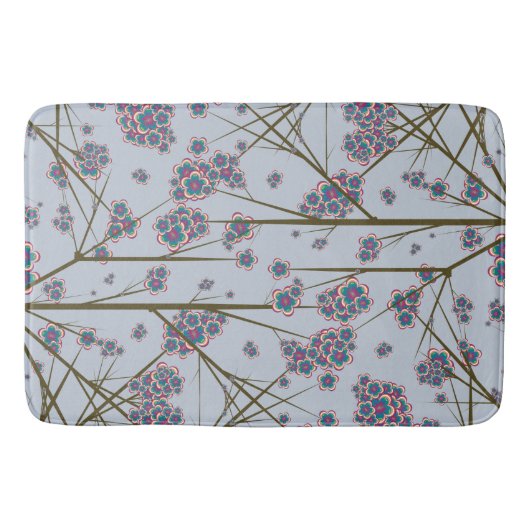 Peculiar Branches Sky Bath Mat (Voorkant)