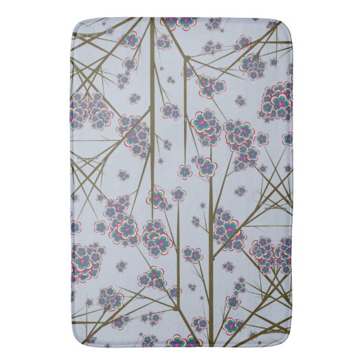 Peculiar Branches Sky Bath Mat (Voorkant Verticaal)