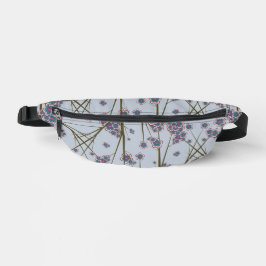 Peculiar Branches Sky Blue Fanny Pack Heuptasje