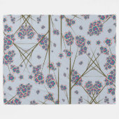 Peculiar Branches Sky Fleece Deken (Voorkant (Horizontaal))