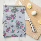 Peculiar Branches Sky Keukenhanddoek (Quarter Fold)