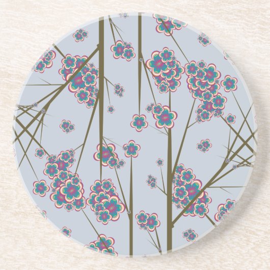 Peculiar Branches Sky Sandstone Onderzetter (Voorkant)