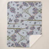 Peculiar Branches Sky Sherpa Deken (Voorkant)