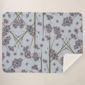 Peculiar Branches Sky Sherpa Deken (Voorkant (horizontaal))