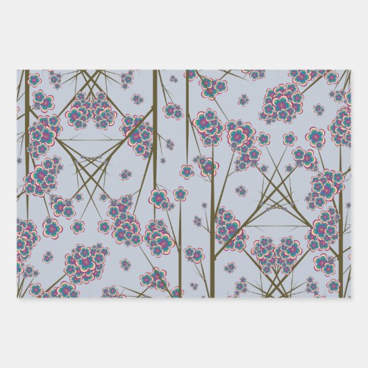 Peculiar Branches Sky Wrapping Papier Inpakpapier Vel (Voorkant 3)