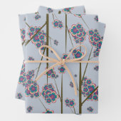 Peculiar Branches Sky Wrapping Papier Inpakpapier Vel (In situ)