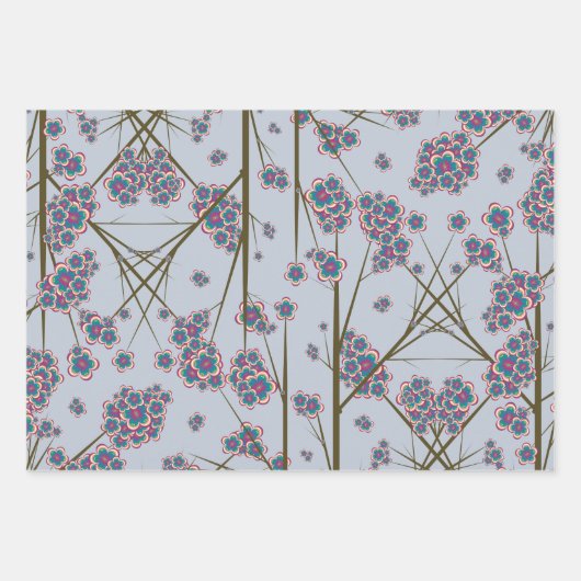 Peculiar Branches Sky Wrapping Papier Inpakpapier Vel (Voorkant)